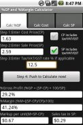 Free %Gross Profit Margin Calc screenshot 0