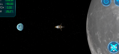 Moon Lander 3D Simulator screenshot 0