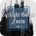 Twilight Gothic Font for FlipFont ,Cool Fonts Text