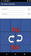 Psi to Bar Converter screenshot 3