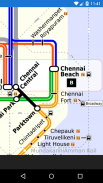 Chennai Local Train & Bus Map screenshot 0