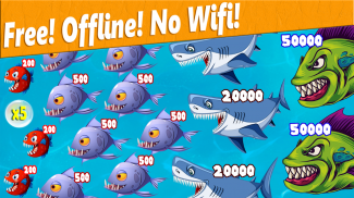 Fish Game Offline Game screenshot 1