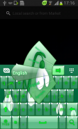 GO Keyboard Snowdrop Theme screenshot 3