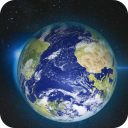 Earth Map Satellite Live View Icon