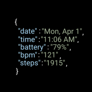 now.json - JSON Watch Face screenshot 0