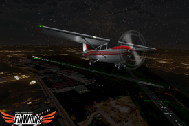 Flight Simulator Night NY Free screenshot 5