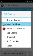 DroidSail Super App2SD Lite screenshot 3