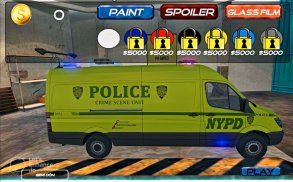 Police Van Duty Car Game 2023 screenshot 4