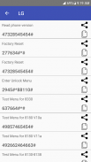 Mobile Secret Codes - MMI USSD screenshot 0