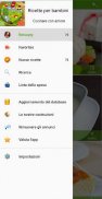 Ricette per bambini screenshot 1