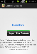 Import Export Contacts screenshot 3