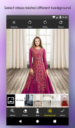 Woman salwar kameez editor screenshot 1