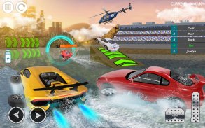 سباق حيلة سيارة المياه 2019 ألعاب السيارات 3D حيلة screenshot 1