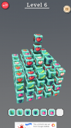 Fruit Cube Tile Match 3D screenshot 2