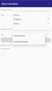 Interest Calculator screenshot 1