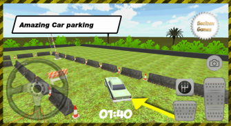 3D Classic Car Parking screenshot 2