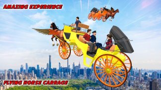 Flying Horse Buggy Taxi Drive screenshot 6