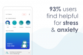 Wysa: stress, depression & anxiety therapy chatbot screenshot 4