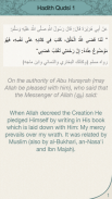 Hadith Qudsi Arabic & English screenshot 3