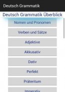 Deutsche Grammatik Überblick screenshot 0