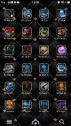 3D Ripple Gold Black Launcher Wallpaper Theme screenshot 5