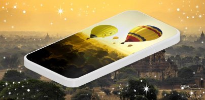 Air Balloon Live Wallpaper