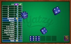 Yatzy Dice Game screenshot 3