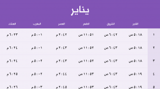 مواقيت صلاة الكويت screenshot 3