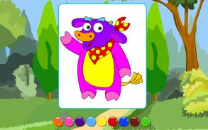 Coloring Game-Bright Bulls screenshot 4