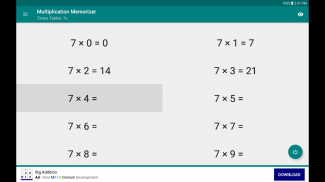 Multiplication Memorizer screenshot 4