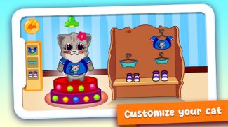 Cat games for kids: shop games screenshot 0