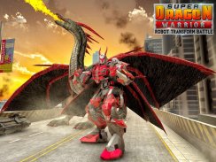 Super Dragon Warrior Robot Transform Battle screenshot 6
