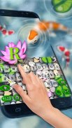 Lucky Koi Fish Keyboard Theme screenshot 1