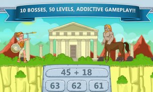 Jeux de maths Zeus vs monstres screenshot 11
