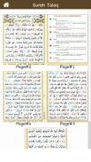 Surah Talaq (سورة الطلاق‎‎) Co screenshot 4