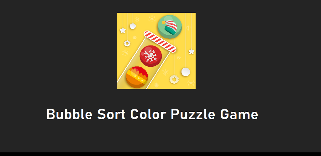 Bubble Sort Color Puzzle Game – Apps no Google Play