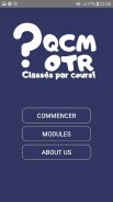 QCM OTR classés par cours screenshot 1