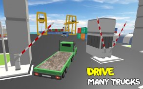 Truck Simulation 17 : Port Transporter screenshot 3