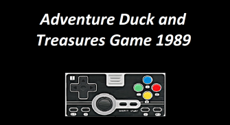 Adventure Duck and Treasures Game 1989 screenshot 0