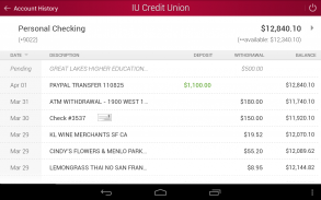 IU Credit Union Mobile Banking screenshot 4