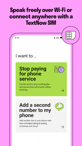 TextNow - Free US Phone Number screenshot 2