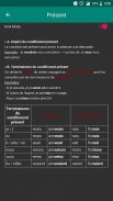 French Conjugation rules screenshot 1