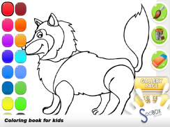 fox coloring book screenshot 10