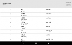 Học từ vựng tiếng Séc với Smart-Teacher screenshot 8