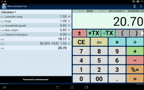 Office Calculator Free screenshot 1