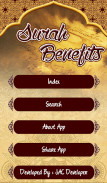 Surah Benefits screenshot 0