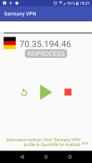 Germany VPN screenshot 1