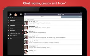 Moco+ - Chat, Meet People screenshot 1
