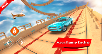 Mega Ramp Car Racing & Stunts : Impossible Track screenshot 1
