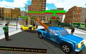 Tow Truck Car transporter Sim screenshot 12